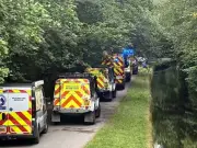 Kayaker Rescued at Llangollen Beauty Spot by Emergency Services