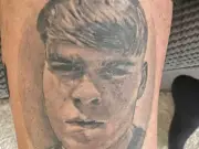 Kayden Moy's Dad Gets Tattoo of Murdered Son's Face in Touching Tribute