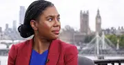 Kemi Badenoch Crushes Andy Burnham with Brutal Attack in Rooftop Press Conference