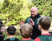 Ken Hinkley as Tasmania Devils coach: father figure and salesman