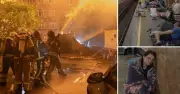 Kiev Blitz: Residents Forced Underground by Russian Bombing in Chilling Echo of WW2 London