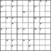 Killer Sudoku 1,029: Solve the Puzzle and Check Solution