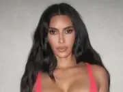 Kim Kardashian's Skims 'Micro Teddy' Bodysuit Sparks Borat Mankini Comparisons