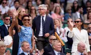 King Frederik of Denmark joins sporting royalty in Wimbledon Royal Box