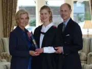 Lady Louise Windsor Graduates from University of St Andrews with Parents Edward and Sophie