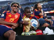 Lamine Yamal's 3-year-old brother Keyne steals show at World Cup party