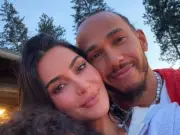 Lewis Hamilton Joins Kim Kardashian and Kids on Family Holiday