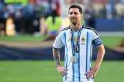 Lionel Messi in Tears After Argentina Beaten by Spain in World Cup Final