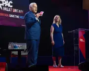 Liz Truss Hosts Drab London CPAC with C-List Speakers and Low Attendance