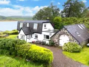 Loch Shore Highland Cottage with Isles View on Sale for £490k