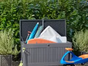 Lockable Outdoor Storage Box Reduced to £40, Rids Garden of Clutter
