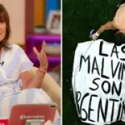 Lorraine Kelly slams 'shameful' Argentina Falklands banner after World Cup win