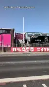 Lorry Engulfed in Fire Outside Furniture Store in Oldham