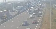 M25 Chaos: Spillage After Crash Causes 30-Min Delays Near Dartford Crossing