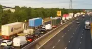 M25 Delays: 13-Mile Queues, 110-Minute Delays After Vehicle Fire
