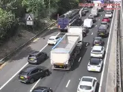 M4 closure in Newport causes 50-minute delays as police stop traffic