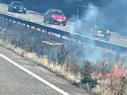 M5 and A38 Shut Near Exeter Due to Grass Fire After Heatwave