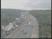 M60 Traffic: Long Queues Build After Motorway Partially Blocked