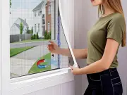 Magnetic Fly Screens Let You Open Windows Without Letting Bugs Indoors