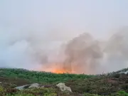 Major Blaze on Conwy Mountain Forces Residents to Shut Windows