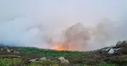 Major Incident Declared as Wildfire Forces Evacuations in North Wales