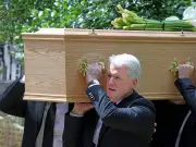 Mark Hughes Carries Son's Coffin at Funeral as Football Legends Pay Tribute