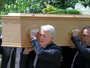 Mark Hughes Carries Son's Coffin at Funeral with Heartbreaking Tribute