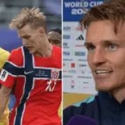 Martin Odegaard admits Neymar bust-up 'a little awkward' after Norway World Cup win