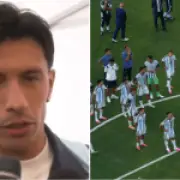 Martinez: Argentina turned backs to respect own fans, not disrespect Spain