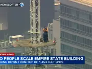 Masked Couple Scale Empire State Building for Proposal, Arrested