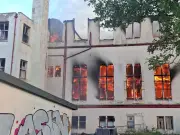Massive Blaze at Former Convent in East Sussex: Firefighters Battle Blaze