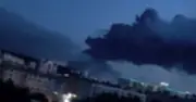 Massive fires after Ukrainian drone strikes hit Russian logistics hubs