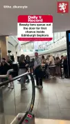 Massive Queues as Scotland's First Sephora Opens in Edinburgh
