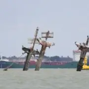 Masts of 'Doomsday Wreck' Packed with Explosives to Be Cut Down in September