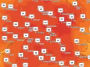 Met Office names 25 places hitting 33C today as UK heatwave continues