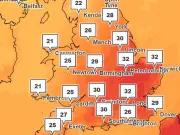 Met Office predicts 33C heat in UK this week