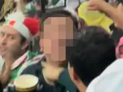 Mexico fans threaten ex-England star David Bentley with throat-slitting gesture