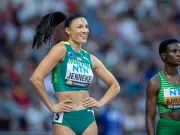 Michelle Jenneke's final 'jiggle' dance at Commonwealth Games