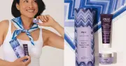 M&S Launches PRAI Neck Cream Set with Designer Scarf at £63.50