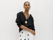 M&S polka dot linen trousers reduced to under £10 in cashback deal