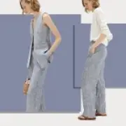 M&S Shoppers Love These Smart Linen Trousers for Summer Office Wear