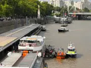 Multiple casualties in police boat crash on Thames at Westminster Bridge