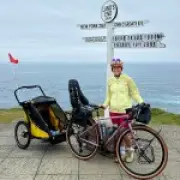 Mum Cycles 1,000 Miles with Two Young Kids to Prove Moms Can Do Anything