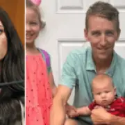 Mum denies deliberately killing her three children with gym band