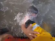 Mum's 'nightmare' Blackpool trip nearly ends in tragedy as boys cling to pier