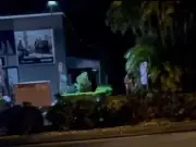 Naked Balaclava Man Jumps from Bushes, Performs Sex Act in Front of Women