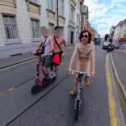 Naked Cyclist Attacked by Men on E-Scooter During Charity Ride in Essex