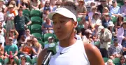 Naomi Osaka Disagrees with Interviewer After Wimbledon Win Over Gasanova