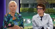 Navratilova Fights Back Tears Discussing Evert's Cancer Battle Live on BBC