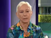 Navratilova Fights Back Tears on BBC Discussing Evert's Cancer Battle